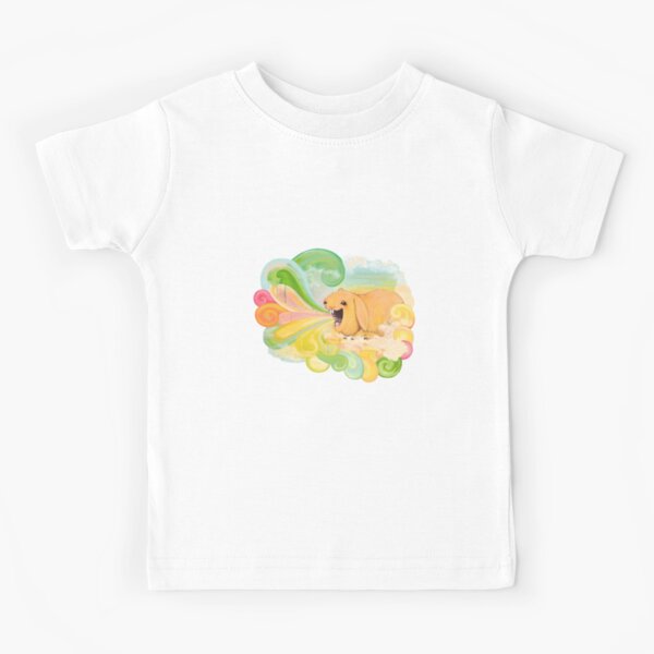 Happy rainbow rabbit ... thing Kids T-Shirt