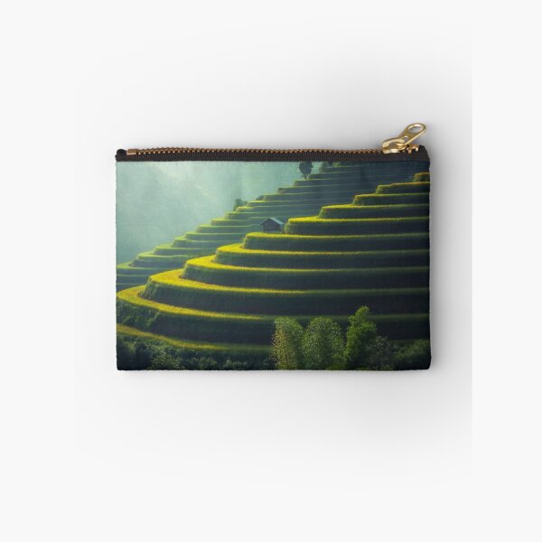 Item preview, Campo de arroz asiático acuarela designed and sold by danfalke.