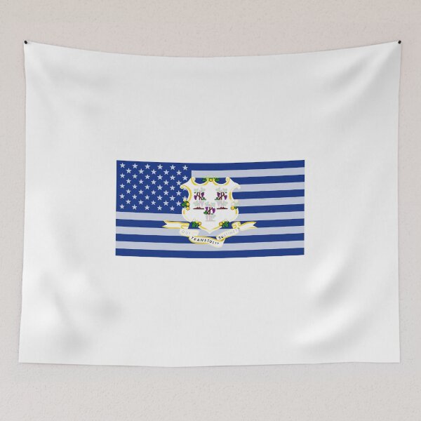 Item preview, Connecticut USA State Flag design designed and sold by GetItGiftIt.