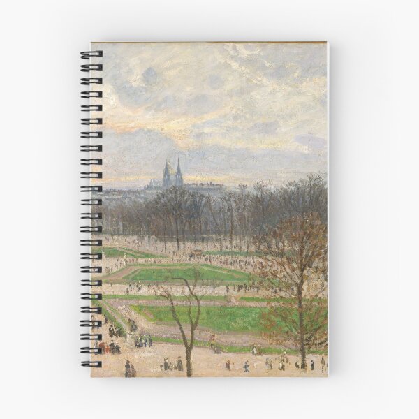 Item preview, The Garden of the Tuileries on a Winter Afternoon designed and sold by guagamela617.