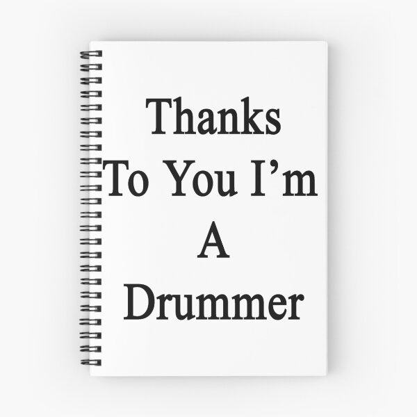 Item preview, Thanks To You I'm A Drummer  designed and sold by supernova23.