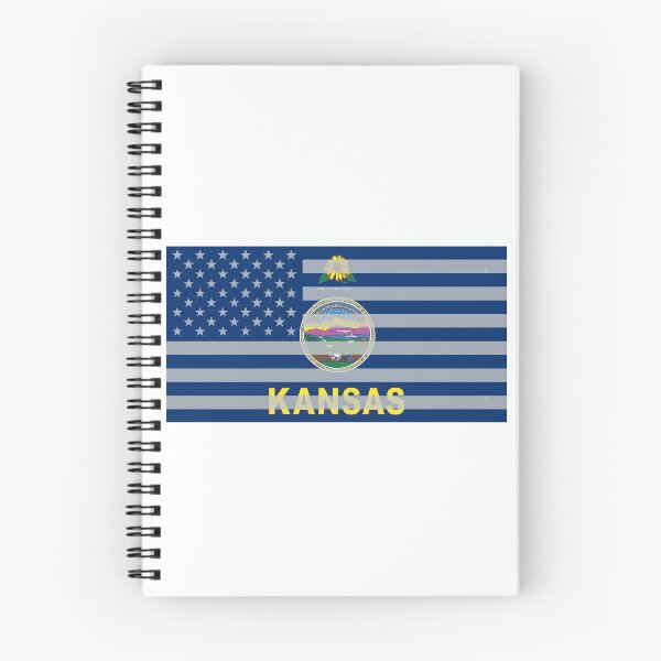 Item preview, Kansas USA State Flag design designed and sold by GetItGiftIt.