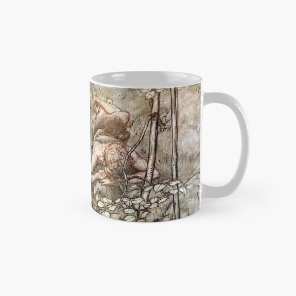 Item preview, Siegfried - Siegfried looks at his Reflection (Rackham) designed and sold by ArtHistorical.
