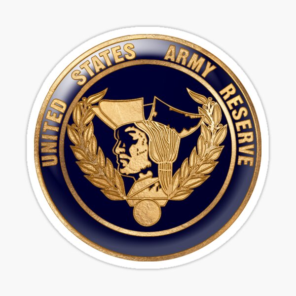 Us Army Reserve Insignia Sticker For Sale By Pixdezines Redbubble