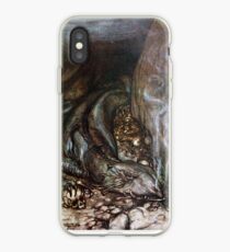 Siegfried - Fafner guards the gold (Rackham) iPhone Case