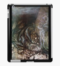 Siegfried - Fafner guards the gold (Rackham) iPad Case/Skin