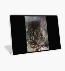 Siegfried - Fafner guards the gold (Rackham) Laptop Skin