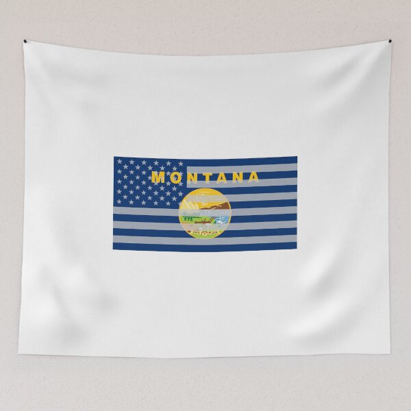 Item preview, Montana USA State Flag design designed and sold by GetItGiftIt.