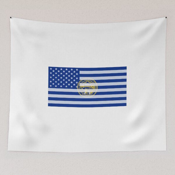 Item preview, Nebraska USA State Flag design designed and sold by GetItGiftIt.