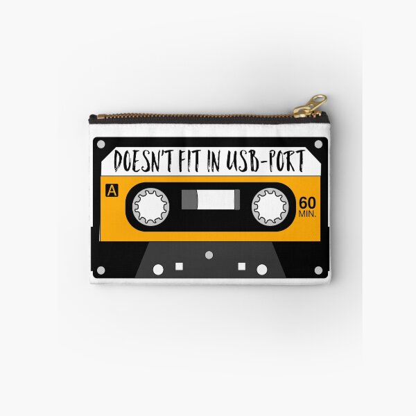 Item preview, Doesn't fit in USB-port 80s MUSIC CASSETTE MC gift idea designed and sold by HEJAshirts.