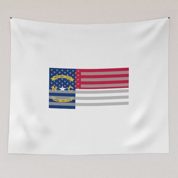 Item preview, North Carolina USA State Flag design designed and sold by GetItGiftIt.