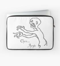Grr Argh, Monster, Buffy the Vampire Slayer, Mutant Enemy, 90s, BTVS, Zombie, Joss Whedon, Angel, Buffering, Pop Culture, Zombie Laptop Sleeve