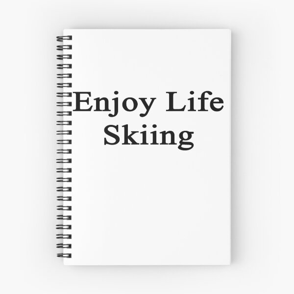 Item preview, Enjoy Life Skiing  designed and sold by supernova23.