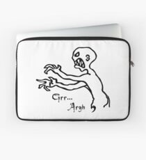 Grr Argh, Monster, Buffy the Vampire Slayer, Mutant Enemy, 90s, BTVS, Zombie, Joss Whedon, Angel, Buffering, Pop Culture, Zombie Laptop Sleeve