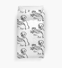 Grr Argh, Monster, Buffy the Vampire Slayer, Mutant Enemy, 90s, BTVS, Zombie, Joss Whedon, Angel, Buffering, Pop Culture, Zombie Duvet Cover