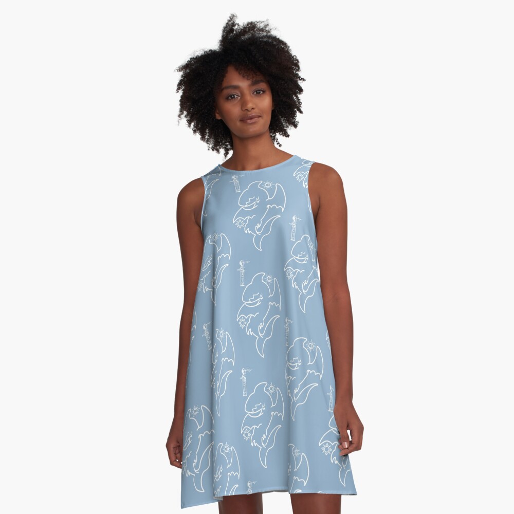 Item preview, A-Line Dress designed and sold by ChannelCzar.