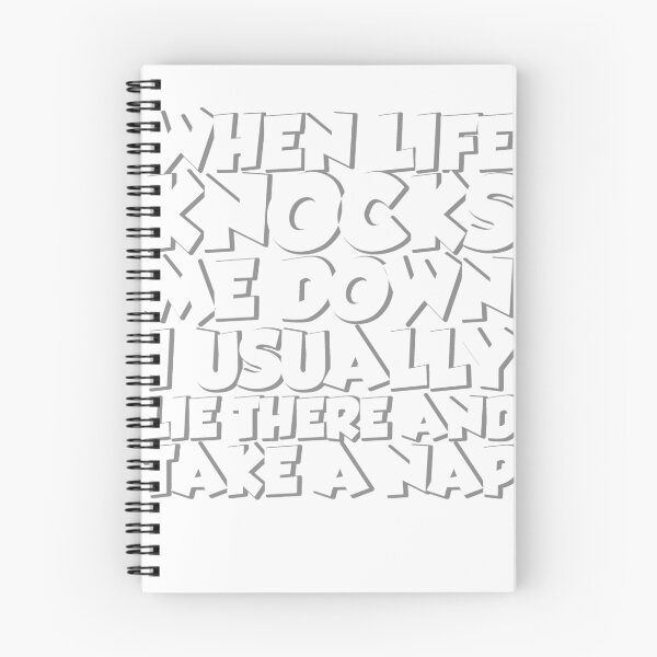 Item preview, When life knocks me down I usually lie there and take a nap designed and sold by digerati.