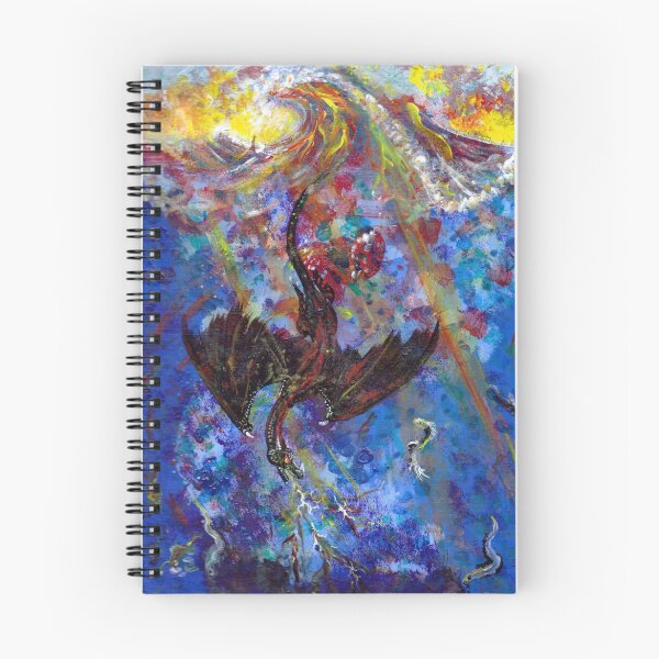 Item preview, Water Dragon Sunset in the Ocean Waves designed and sold by Stephanie Small.