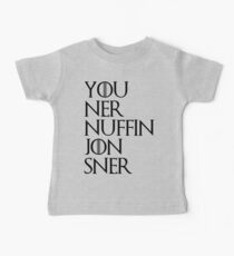 jon sner ners nuffin Baby Tee