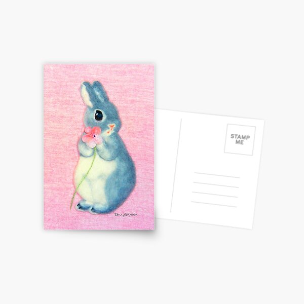 tender love (2012) Rabbit / Bunny Art Postcard