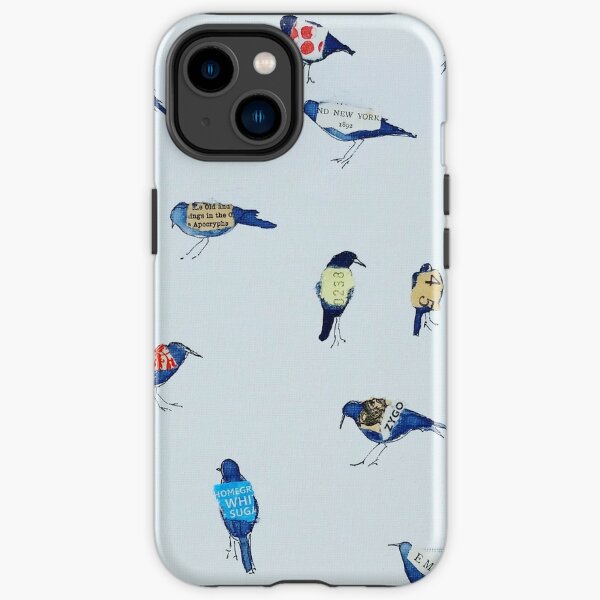 Starlings in their winter coats iPhone Tough Case