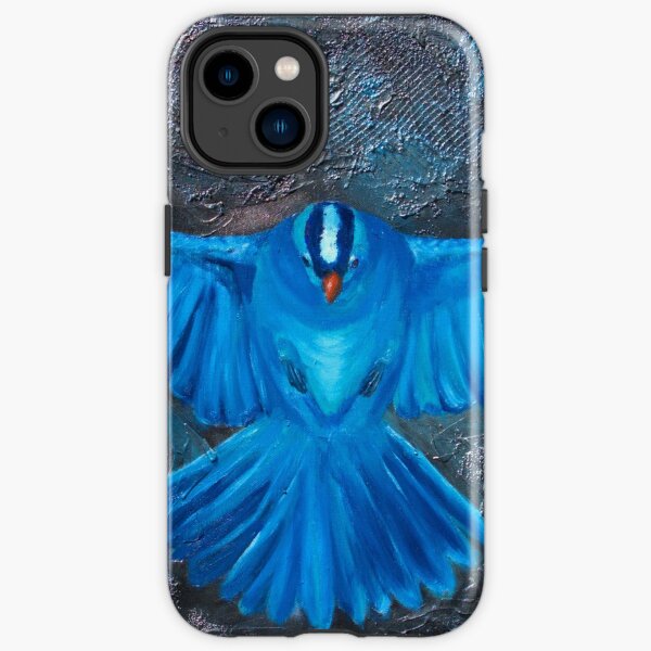 Blue Bird Joy iPhone Tough Case