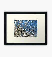 High Surf Warning: Foam Framed Print