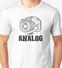 I Am Analog Unisex T-Shirt