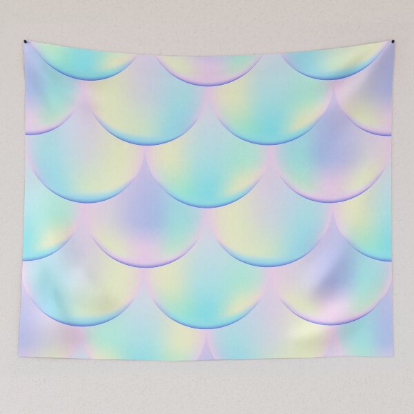 Item preview, Big Holographic Fishscale Pattern designed and sold by stylebytara.