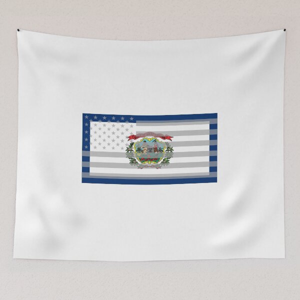 Item preview, West Virginia USA State Flag design designed and sold by GetItGiftIt.