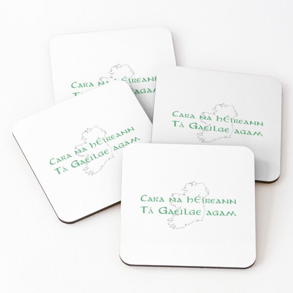 Aperçu de l'œuvre Cara na hÉireann - Tá Gaeilge agam créée et vendue par JockDove.