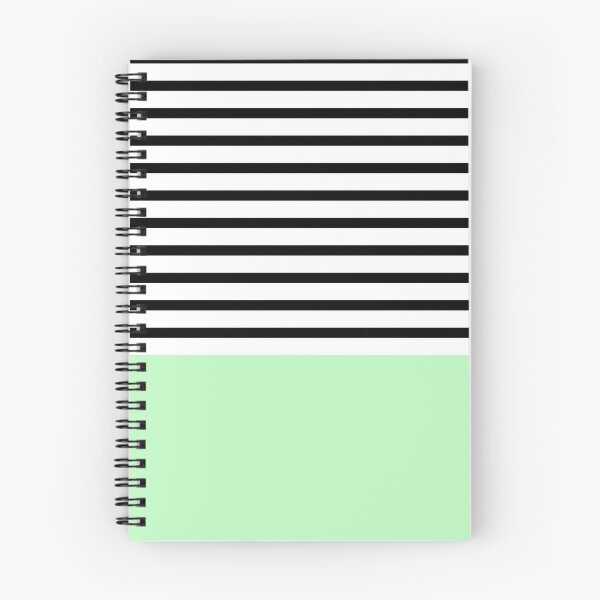Item preview, Black Stripes Above Mint Green designed and sold by rewstudio.
