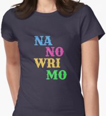 Nanowrimo Women's Fitted T-Shirt