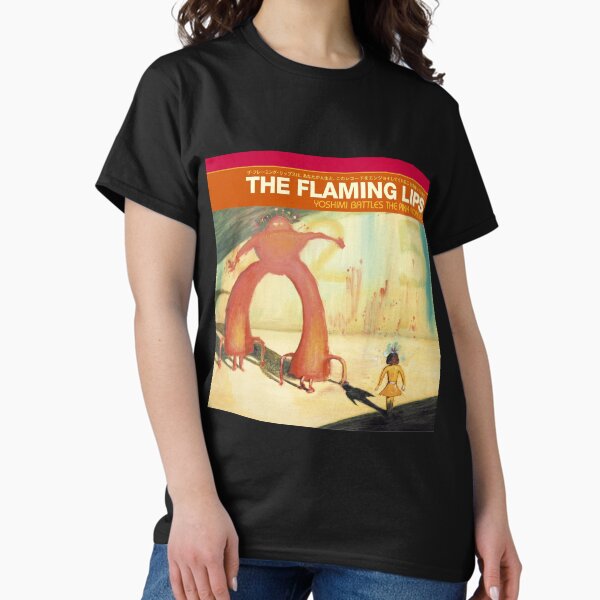 Vista previa del artículo con la obra «Flaming Lips - Yoshimi lucha contra los robots rosados», diseñado y vendido por Wyllydd.