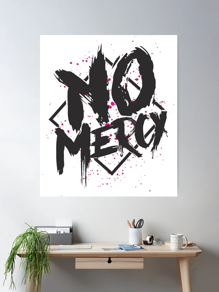 NO MERCY ポスター No mercy