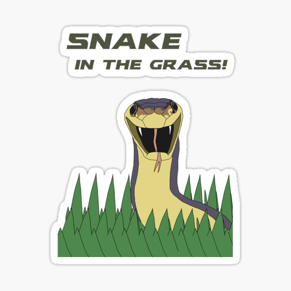 Item preview, Snake in the Grass designed and sold by Axel Droga.