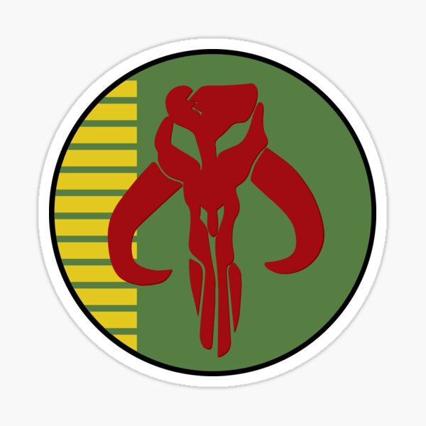 Vista previa del artículo con la obra «Mi opinión sobre el parche de hombro izquierdo del cráneo Boba Fetts», diseñado y vendido por HappySadGuy.