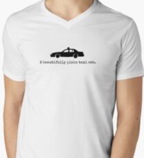 Camiseta para hombre de cuello en v hermoso taxi