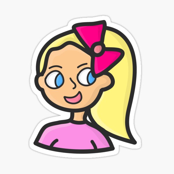 "Jojo Siwa" Sticker for Sale by erinsdrawings | Redbubble