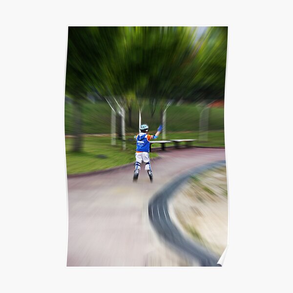 Young Skater Poster