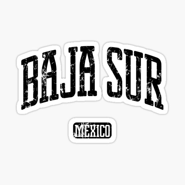 Baja California Sticker by smashtransit