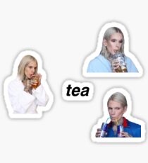 jeffree star tea sticker set Sticker