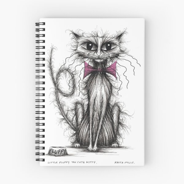 Item preview, Little Fluffy the cute kitty designed and sold by Keith Mills.