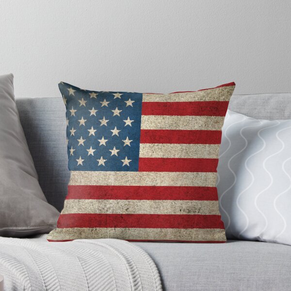 Aperçu de l'œuvre Drapeau des États-Unis, ancien et usé créée et vendue par JeffBartels.