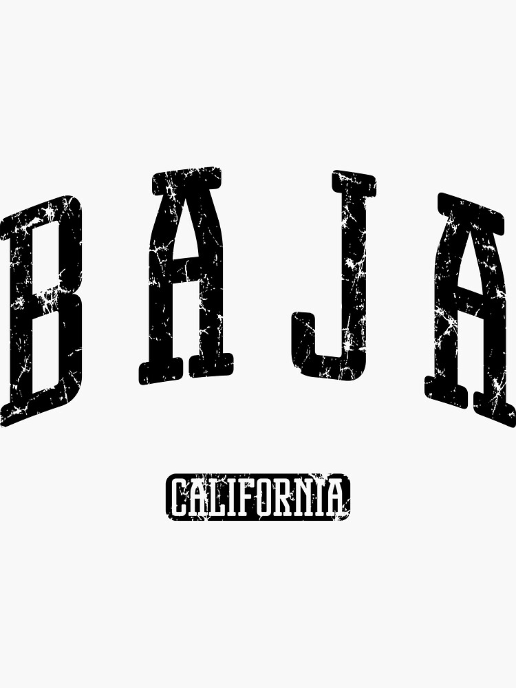 Baja California Sticker by smashtransit