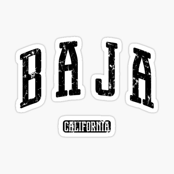 Baja California Sticker by smashtransit