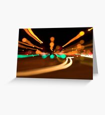 Light Abstract Greeting Card