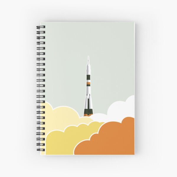 Space: Lift Off Spiral Notebook