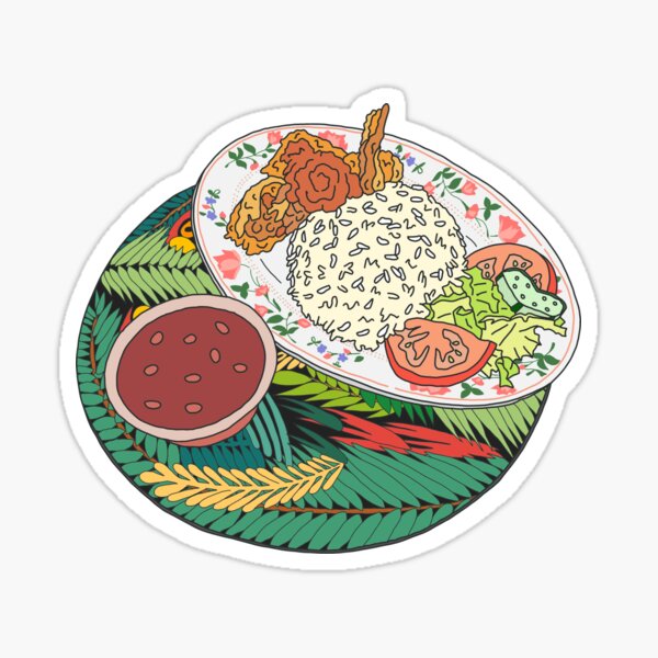 Dinner Plates Stickers Redbubble - roblox foods on a plate