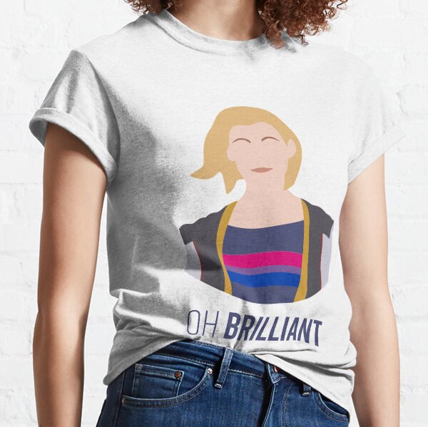 13th Doctor - Oh Brilliant - Bisexual Pride Classic T-Shirt